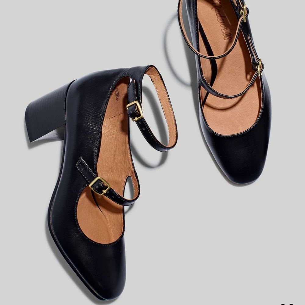 Madewell The Maddie Heeled Mary Jane